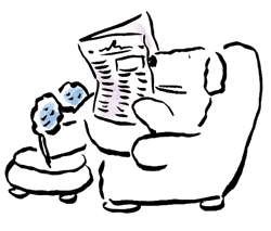 dog-newspaper